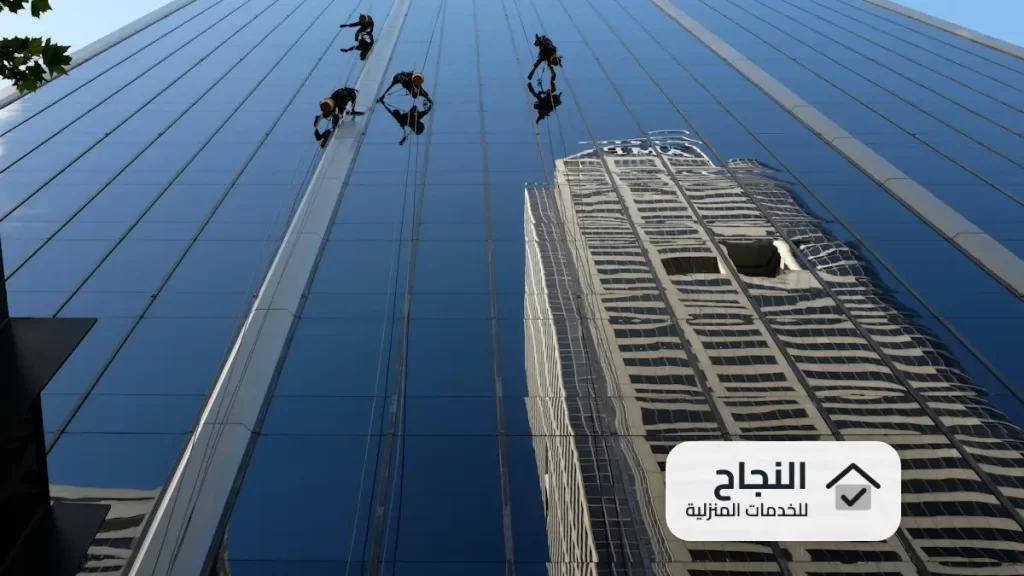 شركة تنظيف واجهات زجاج بجازان و شركة تنظيف واجهات حجر بجازان