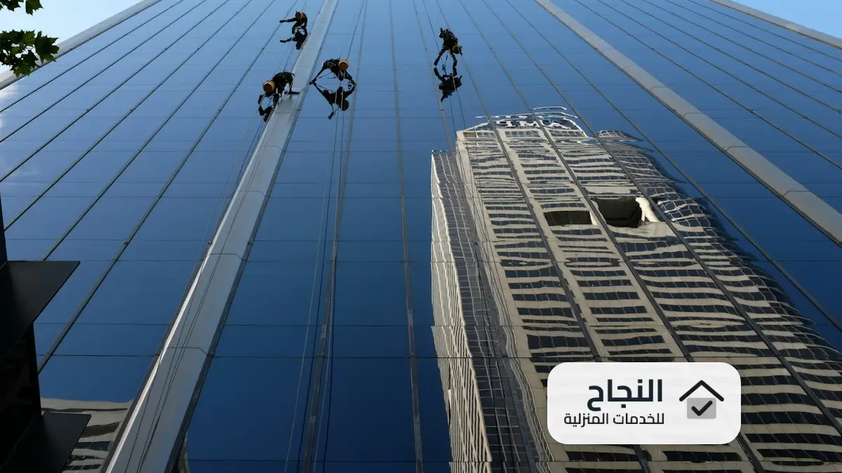 شركة تنظيف واجهات زجاج بجازان و شركة تنظيف واجهات حجر بجازان