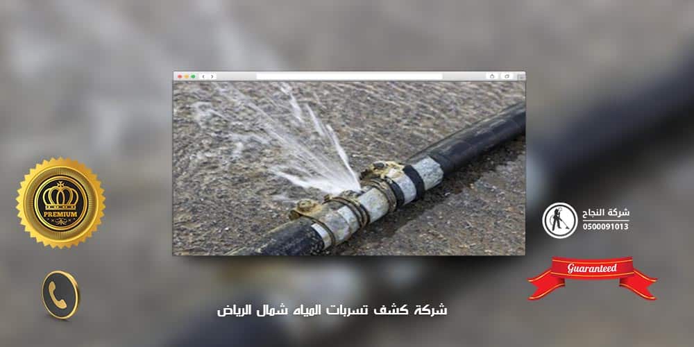 شركة كشف تسربات المياه شمال الرياض